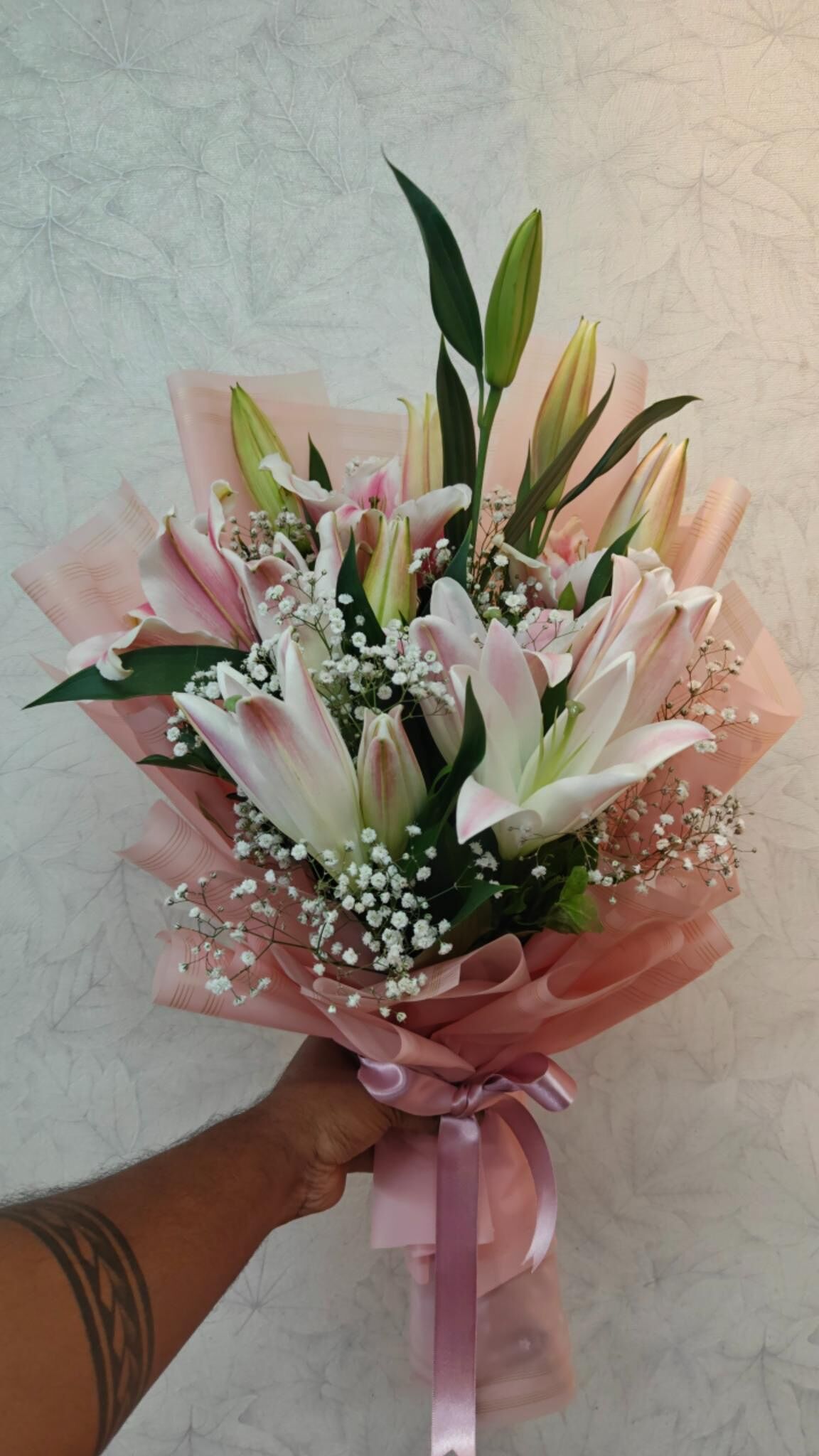 Lily bouquet