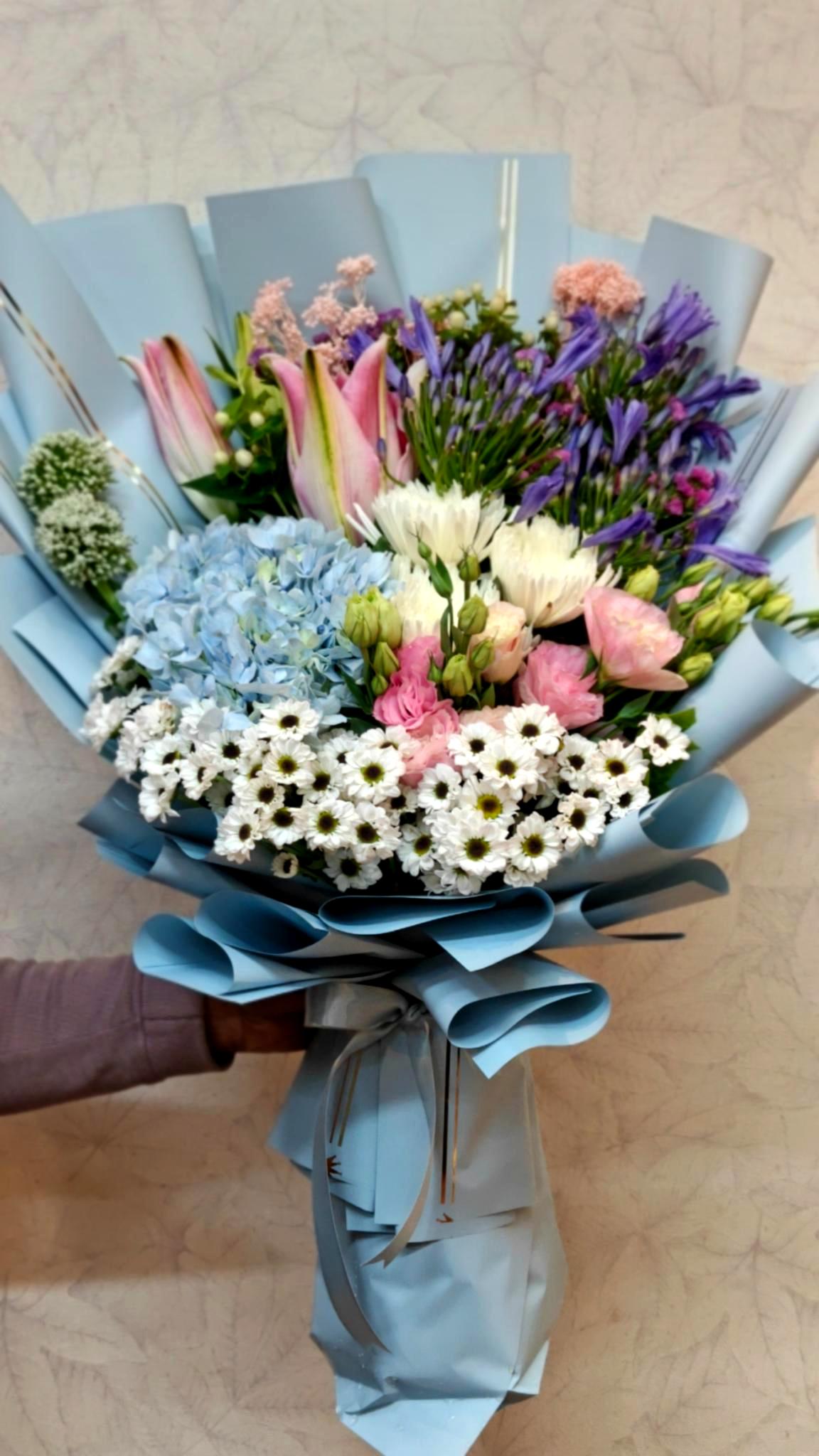 Exotic flower bouquet