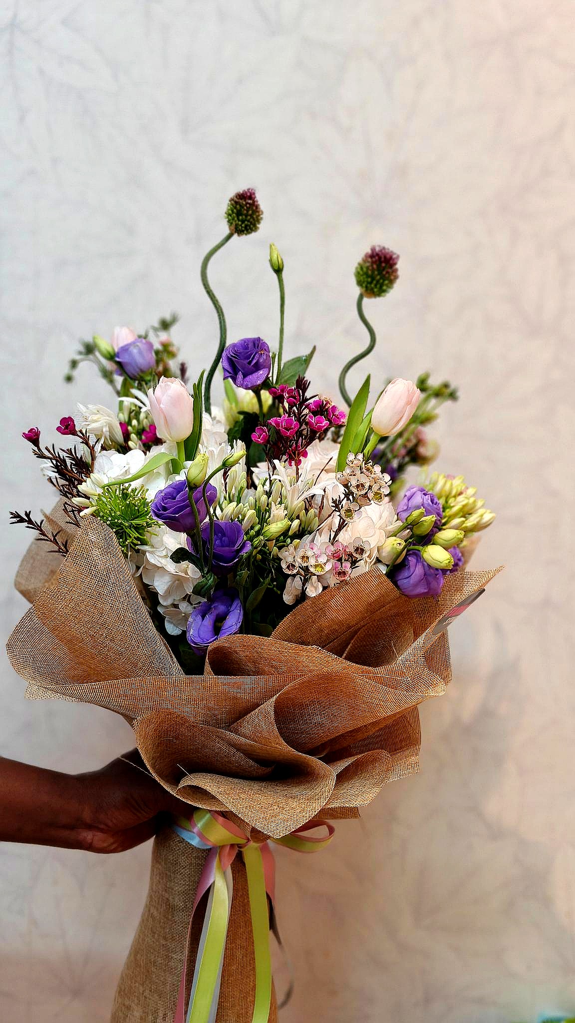 Exotic flower bouquet