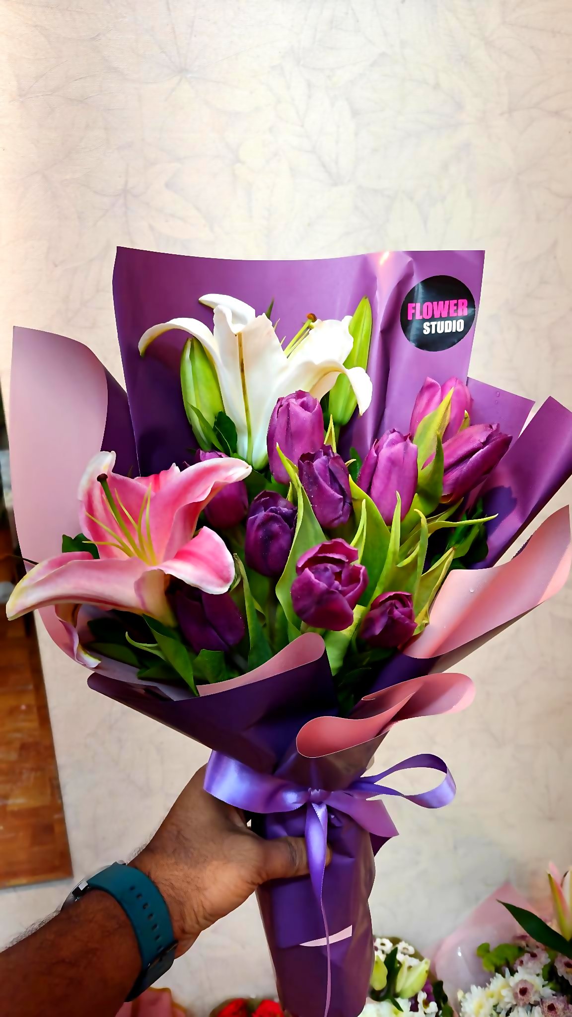 Tulip and lily mix
