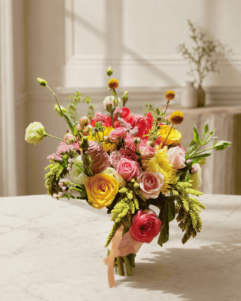Exotic bouquet mix flower