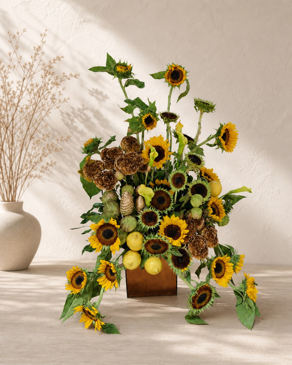 Sunflower sunshine bouquet exotic